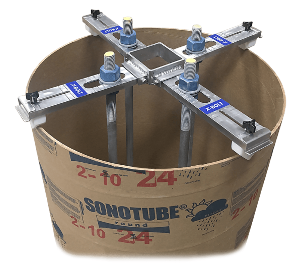 XBolt Heavy Duty, Reusable, Light Pole Bolt Pattern Template
